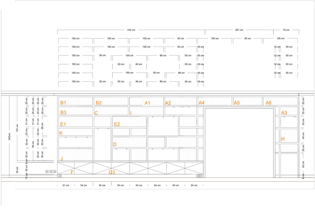 Appartement situé à Charenton le Pont, 
zone d’intervention 90 m2 sur une surface totale de 150 m2.
Rénovation des espaces salon, couloir, hall et toilettes.
Design des mobiliers dont la bibliothèque du salon.

Photographies : Claude Lecante