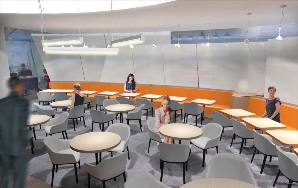 Design du bar Publicis Drugstore réalisé en Corian, il est situé Avenue des Champs-Élysées à Paris. Création de Claude Lecante designer à Paris. #publicisdrugstore @publicisdrugstore @claudelecante #architecture @retail