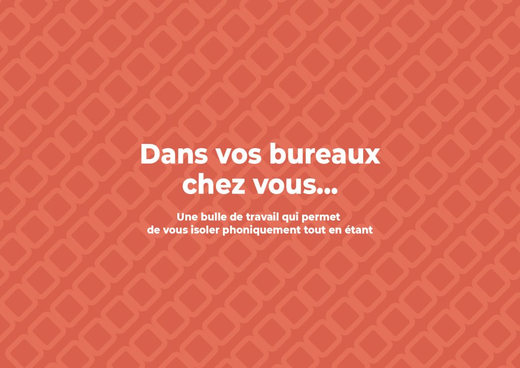 Burloo, un bureau permettant d'être isolé pour travailler dans un open space ou en télétravail. Conception et design de Claude Lecante. Il existe en deux dimensions avec diverses finitions possibles afin de s'intégrer dans un espace privé ou de bureau. #burloo @burloo #designlecante
