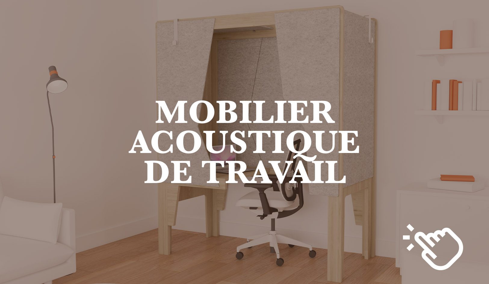 Burloo, un bureau permettant d'être isolé pour travailler dans un open space ou en télétravail. Conception et design de Claude Lecante. Il existe en deux dimensions avec diverses finitions possibles afin de s'intégrer dans un espace privé ou de bureau. #burloo @burloo #designlecante