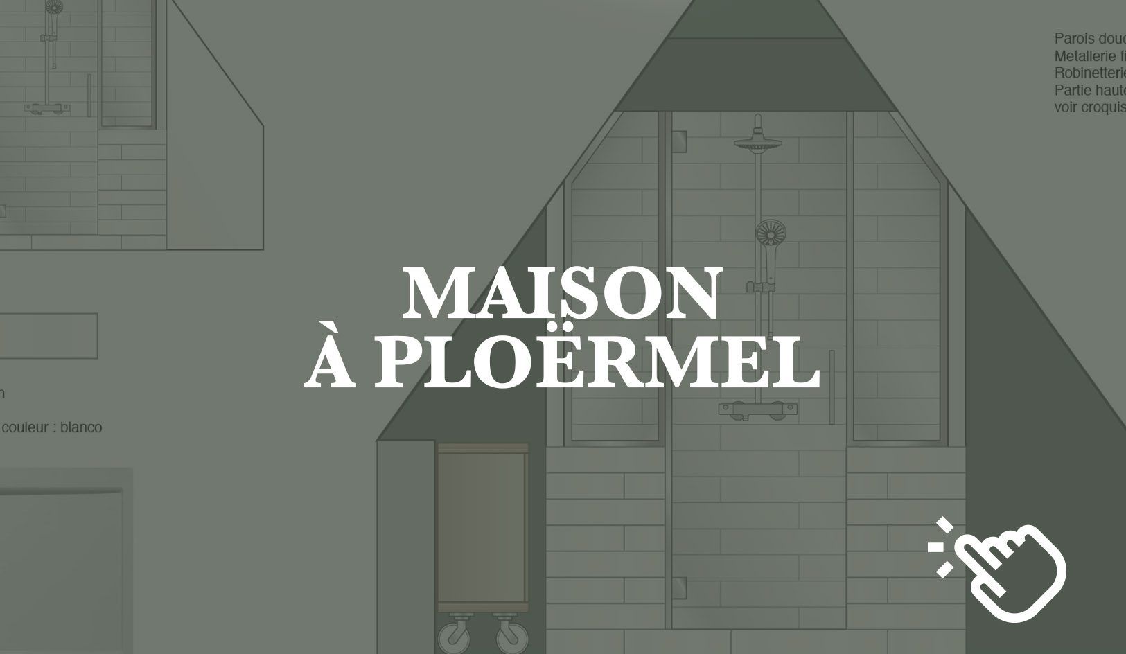 Suite à l’achat d’une maison, rénovation comprenant une étude pour la réalisation de chambres, un espace commun et une salle de bain pour 2 enfants. Réagencement total et design de mobilier paroi permettant la séparation des chambres pouvant être évolutives et réouvrir l’espace dans le futur. Le mobilier dans les chambres et la salle de bain fait intégralement parti du projet du traitement des espaces. design Claude Lecante