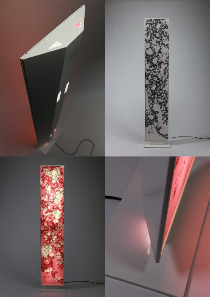 Conception graphique du catalogue 28 pages de Ugarit éditions. Création et fabrication de luminaires. Création d’un logo à partir d’un dessin existant. Réalisation de la charte graphique et déclinaison packaging. @claudelecante #design