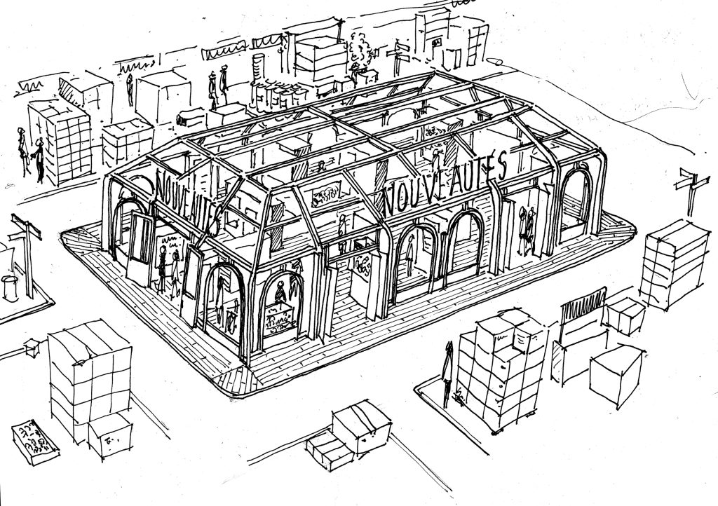 Pour nos projets ou pour différentes agences de communication ou de design, réalisations de croquis fait main servant à des appels d’offres, dossiers d’esquisses et développements de projets. Suite à un brief avec ou sans image existante, mettre sur papier les concepts, volumes et histoires que l’agence souhaite proposer à leurs clients. #drawing #croquis_architecture #claude_lecante #design_graphique #graphisme #dessinmain