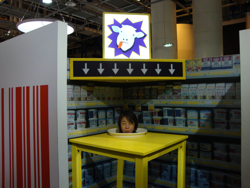 Design de 30 mobiliers différents pour l’exposition. La version itinérante a été présentée en France, Belgique, Suisse, Norvège, Finlande, Koweit, Mexique, Portugual, etc. Conception du design, plans et suivi de fabrication. Graphisme de certaines manips. Collaboration avec Clémence Farrell et Paul Viala. Scénographie : Franck Houndégla / Graphisme : Fabien Hahusseau exhibition for children entertainment Claude Lecante