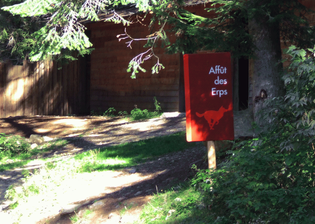 Programmation et implantation signalétique. Conception graphique et design de l’ensemble des mobiliers du scénoparc. Création de la gamme de mobilier signalétique (panneaux routiers, de localisation et directionnels...) Panneaux en aluminium sérigraphiés montés sur support bois pour l’extérieur et en corian sublimé pour l’intérieur. Graphisme en collaboration avec Artkas #saint_martin_de_vesubie #letempsduloup #lecanteclaude