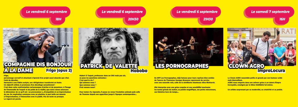 Création de la ligne graphique du festival de théâtre de rue Riezstival qui se déroule à Herbeys près de Grenoble. Design de l’affiche, flyers, le programme et campagne publicitaire en 2024 et 2025. Réalisation des fichiers d’éxécution graphique. Le festival a reçu en spectacle Fred Blin, Patrick De Valette, No Coffe for the Queen, More Aura, Dis bonjour à la Dame etc. #grenoble #herbeys #graphisme #affiche_design #fredBlin #fred_blin @fedblin @moreaura @designgraphique #theatrederue #theatre_de_rue #graphisme_lecante