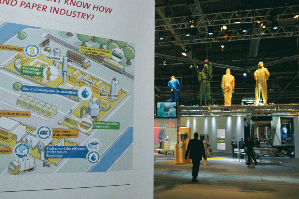 Graphisme de la convention Veolia Environnement qi s'est déroulée à Paris Villepinte. Conception et réalisation graphique par Claude Lecante. #designgraphique #design #graphisme