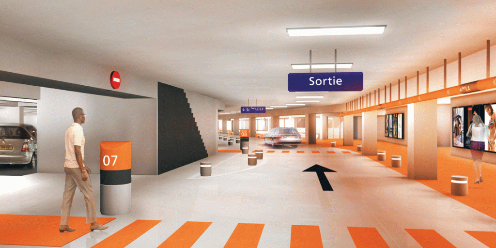 Préconisations et propositions signalétiques concernant l’ensemble des parkings de CDG (P AB, CD EF...) à Roissy Charles De Gaulle Conception de la signalétique des parkings Aéroports de Paris. Programmation, aps, apd et dce. Implantation des supports, couleurs et codes graphiques, pictogrammes et dessin des supports. Traitement de la signalétique de localisation, des entrées de parkings, directionnels et marquage des sas. Graphisme en Collaboration avec Frédéric Weill et Kaunpunki #adp #lecante @aéroportsdeparis #aéroportsdeparis #signage #wayfinding @artkas