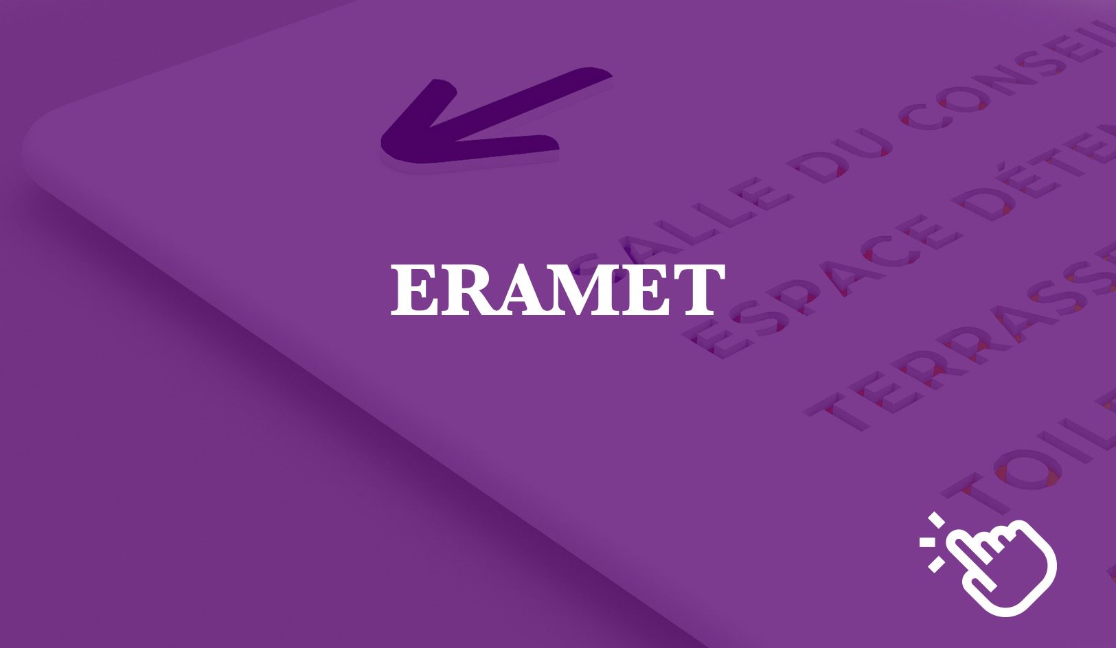 eramet, projet signalétique. #signage @signage @wayfinding