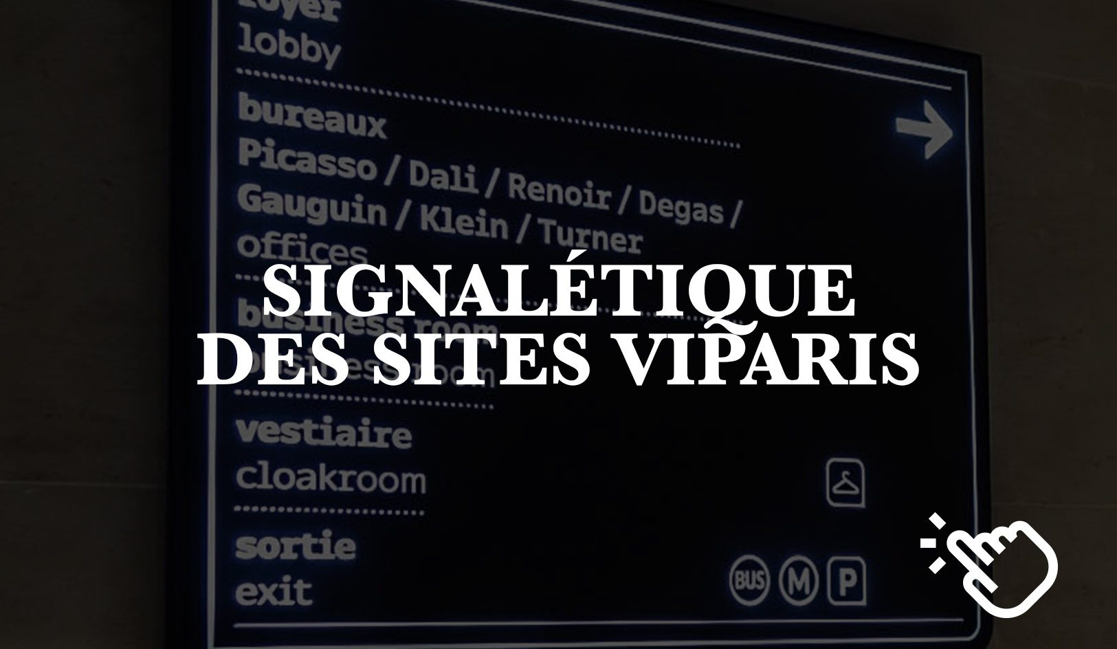 Nouvelle signalétique des sites VIPARIS comprenant intérieurs et extérieurs bâtiments. Programmation, APS, APD et cahier de développement de design des objets et graphismes suite à la charte remise par l'agence Minsk. Mise au point de nouveaux systèmes signalétiques pour certains sites. Création graphique des plans d'orientation. Projet réalisé par Claude Lecante, designer et signaléticien. #wayfind #signage #wayfinding @wayfinding @signage #claudelecante @viparis #viparis