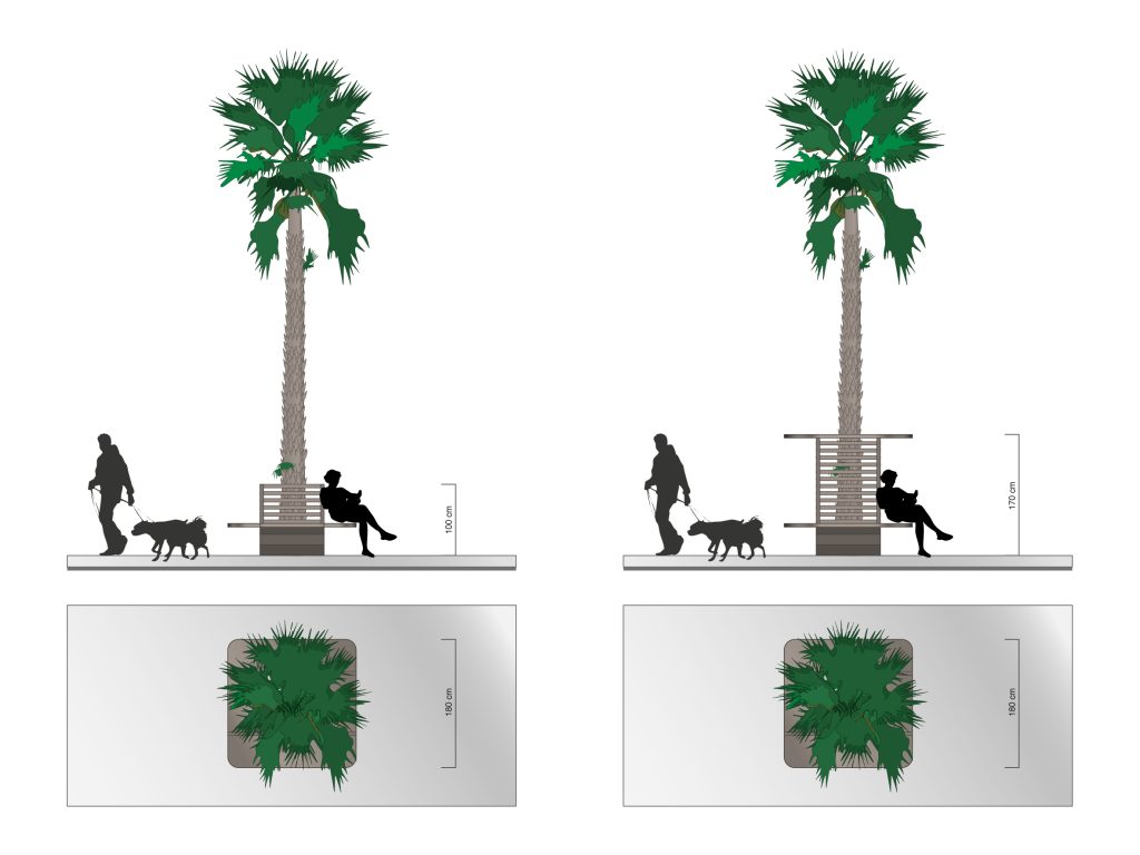 Création de la nouvelle identité architecturale des façades et du mail. Organisation des espaces et design des mobiliers intérieurs et exterieurs. Réalisation des images, et plans. Nouvelle identité graphique et graphisme : Agence Saisons.