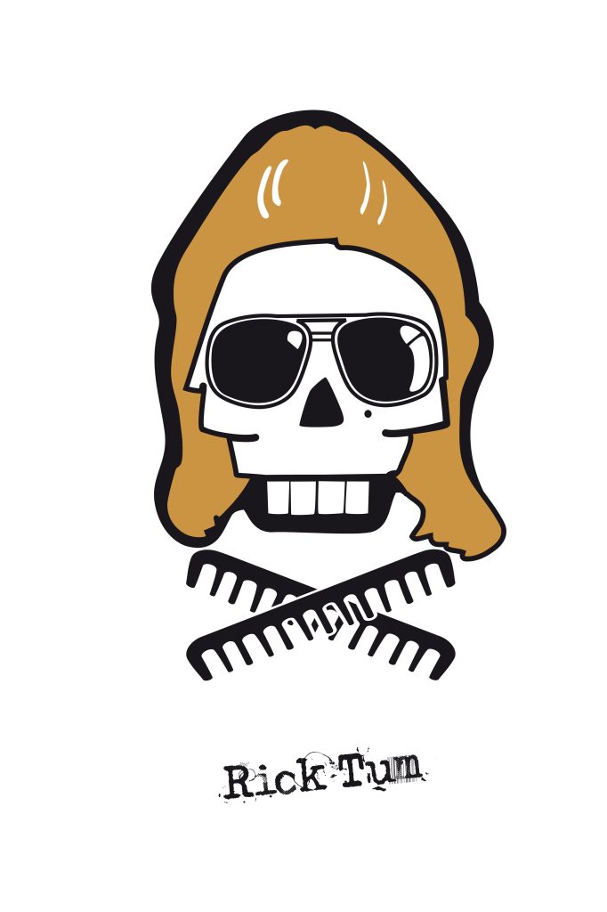 Création de la charte graphique pour le groupe de rock’n’hair Zeveuche. Mise en œuvre de la communication. Exécution d’illustrations et conception d’affiches et de flyers. Réalisation du graphisme de leur premier 45t comprenant pochette, stickers, leaflet. #zeveuche #rocknhair #designlecante